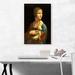 ARTCANVAS Lady w/ an Ermine 1489 by Leonardo Da Vinci - Wrapped Canvas Painting Print Canvas | 26 H x 18 W x 0.75 D in | Wayfair DAVINC11-1S-26x18