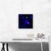 ARTCANVAS Tintenbar Opal Precious Stone Gemstone Jewel - Wrapped Canvas Graphic Art Print Canvas, Wood in Indigo | 12 H x 12 W x 1.5 D in | Wayfair