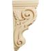 Ekena Millwork Large Traditional Acanthus Corbel Wood in Brown | 14 H x 5 W in | Wayfair CORW05X07X14TAMA