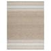 Brown/White 72 x 0.31 in Indoor Area Rug - Gracie Oaks Master Striped Handmade Tufted Wool Brown/Ivory Area Rug Wool | 72 W x 0.31 D in | Wayfair