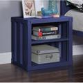 Mason & Marbles Parke Metal Nightstand Metal in Blue | 20 H x 20 W x 17 D in | Wayfair FB8D186A3FCF4626BDC3E9A2FC85CBB2