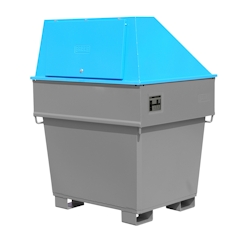 MobiCont Tankstellen MD 800 lackiert RAL7005 Mausgrau Gefahrgut Container Image