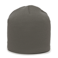 Outdoor Cap KN-550 Super Stretch Knit Beanie Hat in Light Grey | Polyester