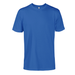 Platinum P601 Adult Cotton Short Sleeve Crew Neck Top in Royal Blue size Small | Ringspun