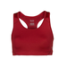 Soffe S1210VP Juniors Mid Impact Bra in Cardinal size Small | Polyester/Spandex Blend
