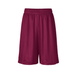 Soffe B058 Youth Nylon Mini Mesh Short in Maroon size Medium