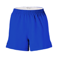 Soffe M037 Authentic Women's Junior Short in Royal Blue size XL | Cotton Polyester