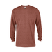 Platinum P603T Adult Tri-Blend Long Sleeve Crew Neck Top in Sedona Quartz size XL | Ringspun Cotton