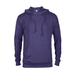 Delta 97200 Fleece Adult French Terry Hoodie in Purple Heather size Large | Cotton/Polyester Blend