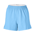 Soffe M037 Authentic Women's Junior Short in Light. Blue size Medium | Cotton Polyester