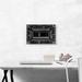 ARTCANVAS Black Emerald Cut Diamond Jewel - Wrapped Canvas Graphic Art Print Canvas, Wood in Black/Gray | 12 H x 18 W x 0.75 D in | Wayfair