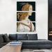 ARTCANVAS Idealized Portrait Of A Lady Portrait Of Simonetta Vespucci - 3 Piece Print Canvas | 60 H x 60 W x 0.75 D in | Wayfair BOTTIC4-3S-60x40