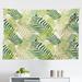 East Urban Home Ambesonne Leaf Tapestry, Tropic Exotic Palm Tree Leaves Natural Botanical Spring Summer Contemporary Graphic | Wayfair