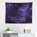 East Urban Home Galaxy Tapestry, Celestial Stars In Night Sky Stardust In Clouds Fantasy World Of Space | 23 H x 28 W in | Wayfair