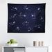 East Urban Home Ambesonne Constellation Tapestry, Sky Star Map Geometric Circle Space Night Horoscopes Chart Dark | 23 H x 28 W in | Wayfair