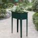 Latitude Run® Metal Elevated Planter Metal | 31.7 H x 23.82 W x 12 D in | Wayfair 2A24D2B8C1C2464E9CC3446EE64779C6