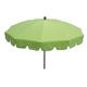 Maffei Art 84 Allegro, Round Parasol Diameter 200 cm. Made in Italy. Lime.