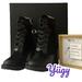 Coach Shoes | Coach G4235 Size 5 Women Black Suede Leather Hedy Bootie Shoes | Color: Black | Size: 5