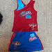 Disney Matching Sets | Disney Minnie Mouse Cheer Set, Size L | Color: Blue/Red | Size: Lg