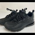 Nike Shoes | Nike Air Max 270 React Triple Black 4y = Women 5.5 | Color: Black | Size: 4bb