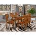 Winston Porter Agesilao Butterfly Leaf Solid Wood Rubberwood Dining Set Wood in Brown, Size 30.0 H in | Wayfair 8D6B7E35036C43FB8D0818E02164D47A