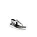 Women's Lincoln Sandal by Naturalizer in White Snake (Size 10 1/2 M)