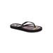 Women's Peri Flip Flop Sandals by MUK LUKS in Black Multi (Size SMALL)