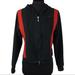 Nike Tops | Nike S Fleece Zip Up Hoodie Sweatshirt Top | Color: Black/Red | Size: S