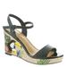 J. Renee Triella - Womens 10 Black Sandal W