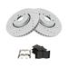2008-2011 Lexus GS460 Front Brake Pad and Rotor Kit - DIY Solutions