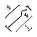 1995 Dodge Ram 2500 Front Ball Joint Sway Bar Link Tie Rod End Kit - TRQ PSA59475