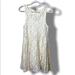 Free People Dresses | Free People Sleeveless Miles Of Lace Dress Ivory | Color: Cream | Size: Xs