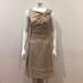 Louis Vuitton Dresses | Louis Vuitton Metallic Taupe Dress, Sz 36, Us 4 | Color: Tan | Size: 4