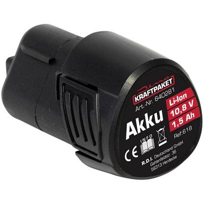 Dino Kraftpaket - akku 10,8V 1,5 Ah für Akku-Poliermaschine 640256 640281 Werkzeug-Akku 10.8 v 1.5 Image