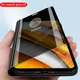 Miroir intelligent pour xiaomi poco f3 flip stand couverture de livre pour xiaomi pocof3 poco f 3 5G