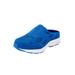 Extra Wide Width Men's KingSize Slip-on Sneaker by KingSize in Bright Blue (Size 14 EW)