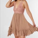 Free People Dresses | Fp One Adella Slip Two Toned | Color: Pink | Size: Xs