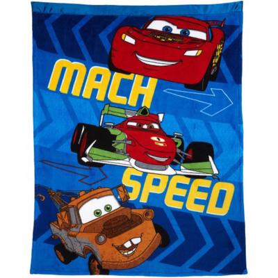 Disney Bedding | Cars Toddler Blanket Extra Large Plush Blanket | Color: Blue/Red | Size: 40in. X 50in.