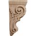 Ekena Millwork Large Traditional Acanthus Corbel Wood in Brown | 14 H x 5 W in | Wayfair CORW05X07X14TAGM