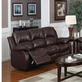 Lark Manor™ Angelese 83" Pillow Top Arm Reclining Sofa Faux Leather | 38 H x 83 W x 39 D in | Wayfair BD34C9675CC74B14BB4D5489316354F8