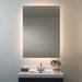 Séura Halo Frameless Lighted Vanity Mirror | 42 H x 42 W x 1.5 D in | Wayfair LMR-4200x4200-RE-HA-COB5-SR-ES-DM