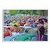 Stupell Industries Walk in the Car Park Traditional Painting Parody by Barry Kite - Painting Print Wood in Brown | 15 H x 10 W x 0.5 D in | Wayfair