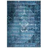 Liora Manne Marina Kermin Indoor/Outdoor Rug by Trans-Ocean Import in Blue (Size 39" X 59")