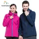 NUONEKO-veste de randonnée imperméable pour hommes et femmes Softshell coupe-vent à capuche veste