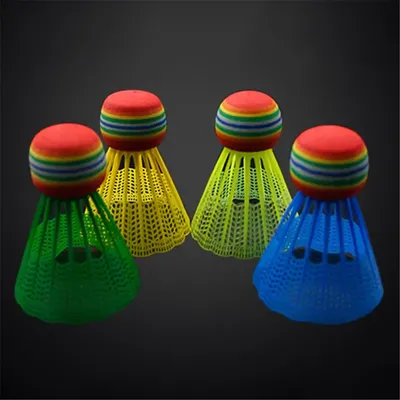 Balle de badminton en plumes d'oie 10 pièces/lot durable pour l'entraînement sportif accessoires