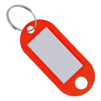 Westcott 100er-Pack Schlüsselanhänger rot, 4.9x0.3 cm