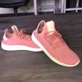 Adidas Shoes | Adidas Hu Pharrell William’s Tennis Shoes | Color: Cream/Pink | Size: 7