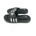 Adidas Shoes | B37) Adidas Unisex Size 1 Slides/Pool Shoes | Color: Black/White | Size: 1bb