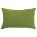 20" x 13" Lumbar Pillow by BrylaneHome in Willow Outdoor Furniture Accent Cushion