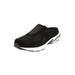 Extra Wide Width Men's KingSize Slip-on Sneaker by KingSize in Jet Black (Size 11 1/2 EW)